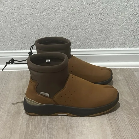 Suicoke Brown Slip On Boots Camel Toe (OG-173AN-2AN) Men’s Size 12