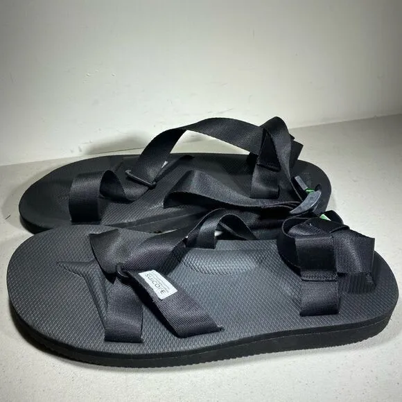 Suicoke Kisee Sandals Mens 12 Black Shoes