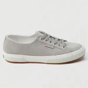 Superga Unisex COTU 2750 Suede Sneakers in Gray Sage