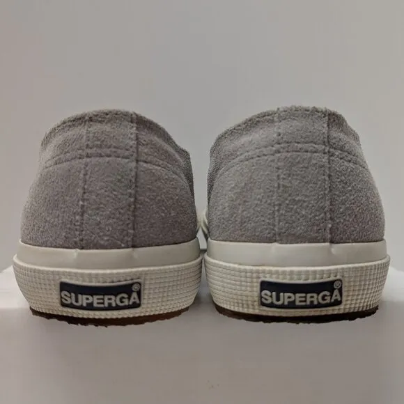 Superga Unisex COTU 2750 Suede Sneakers in Gray Sage