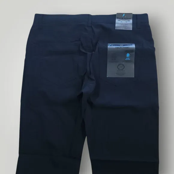 Tailor Vintage Pants 36x32 Mens Canaan Slim Fit Performance Casual Stretch Navy