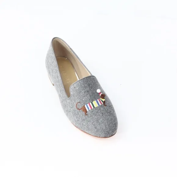 Talbots Ryan Flat NEW Women Dog Shoes sz 7 Dachshund