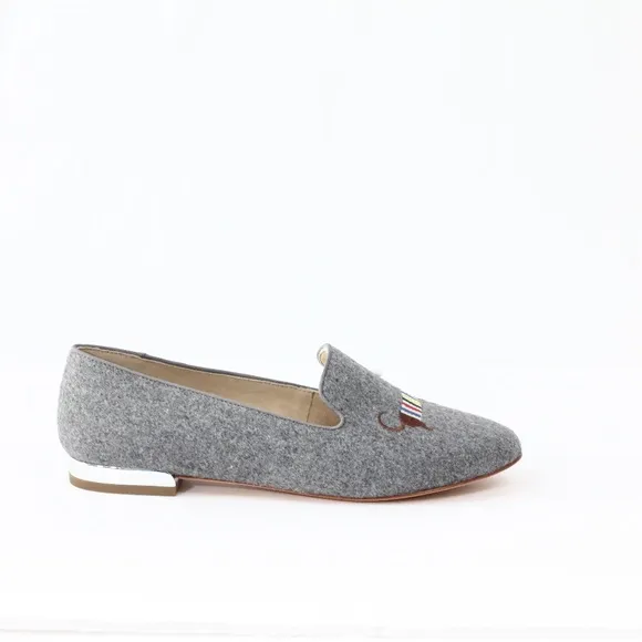 Talbots Ryan Flat NEW Women Dog Shoes sz 7 Dachshund