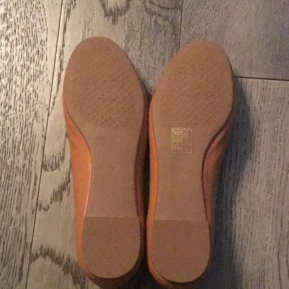 Tan Everly Ballet Tory Burch Flat Shoes