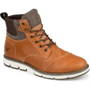 Territory Mens Raider Brown Leather Hiking Boots Shoes New