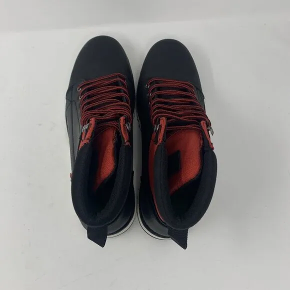 Territory Slickrock Boots Men's 10.5 Black Leather Water Resistant Lace-Up S0724