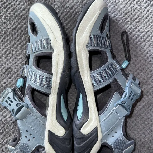 Teva Men’s Omnium Water Hiking Sandals Closed Toe Sport Outdoor Shoes Size 9