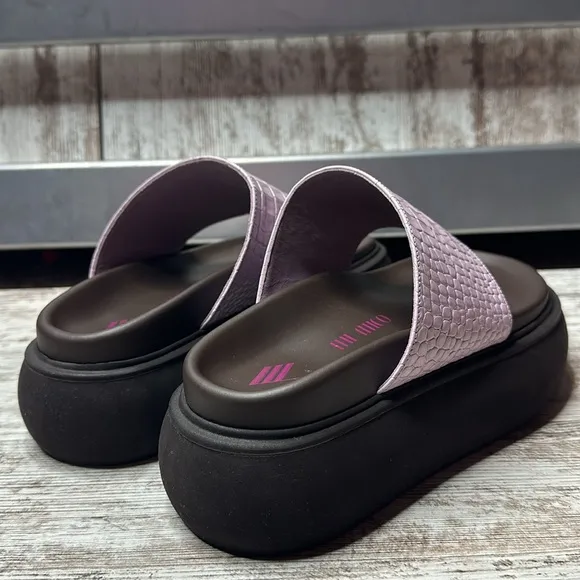 The Attico The Attico Selene Lace-Up Flat Sandal C172 Sz 37.5