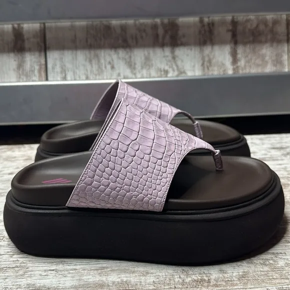 The Attico The Attico Selene Lace-Up Flat Sandal C172 Sz 37.5