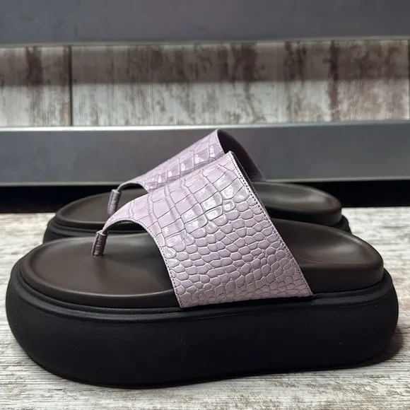 The Attico The Attico Selene Lace-Up Flat Sandal C172 Sz 37.5