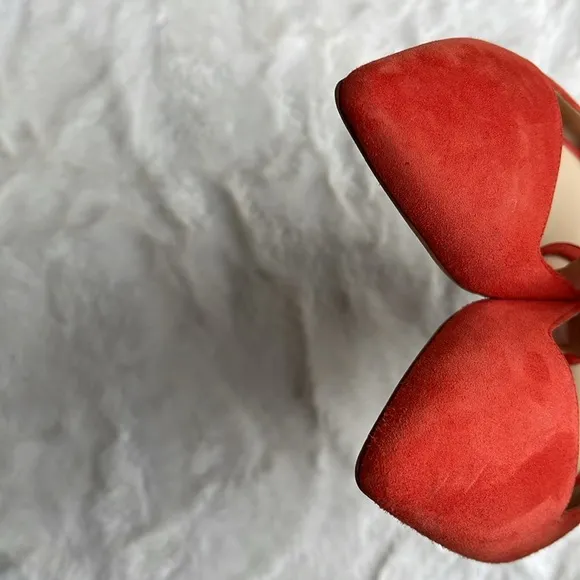 The Editor Slingback suede flat shoes