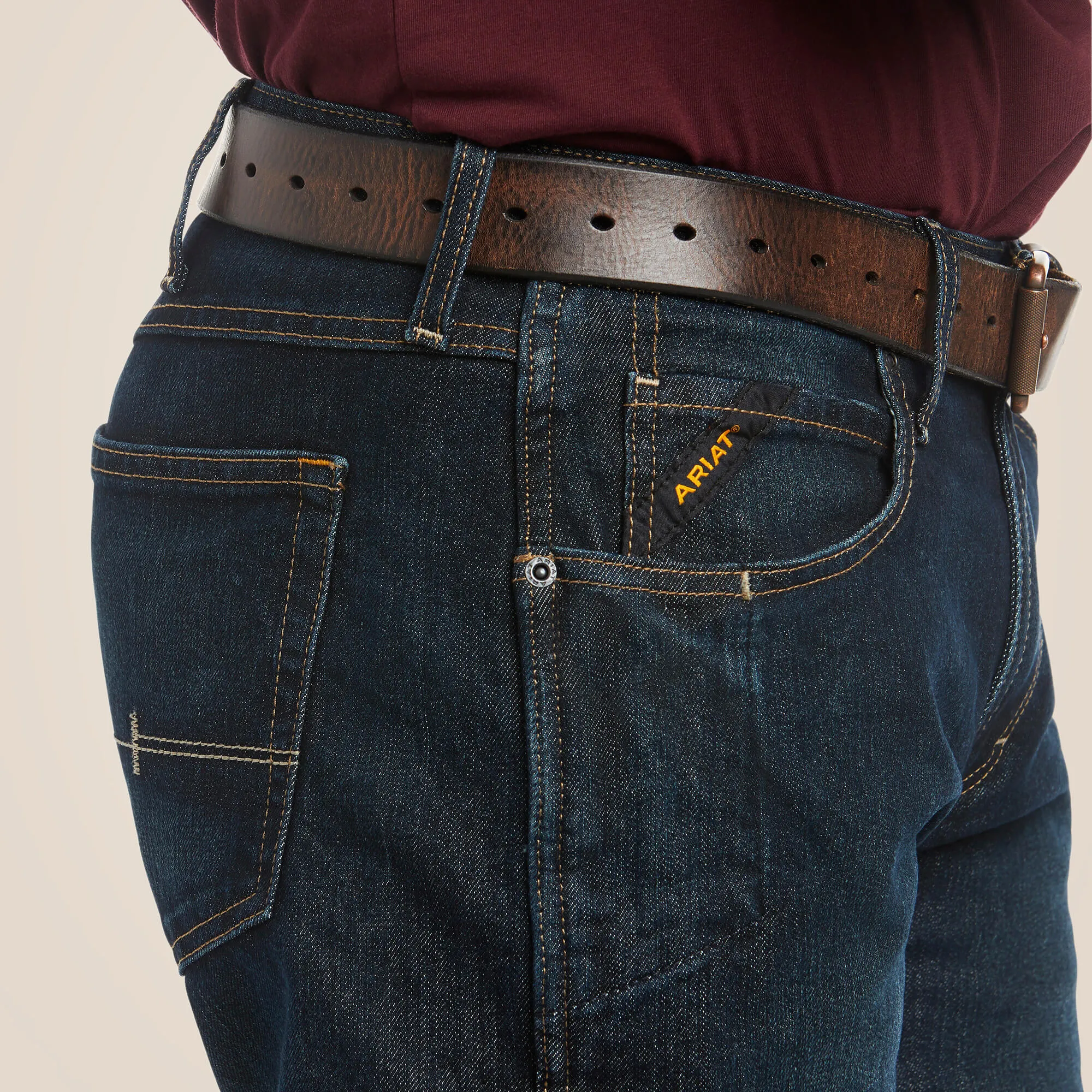 The Men's NEW Ariat Rebar M5 Straight Leg Jeans