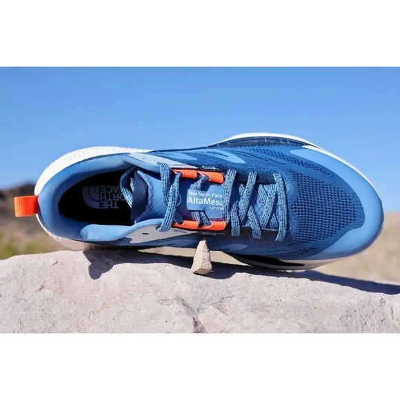THE NORTH FACE Altamesa 500 Shoes Men's Size 9.5 Blue Hiking Running Shoes
