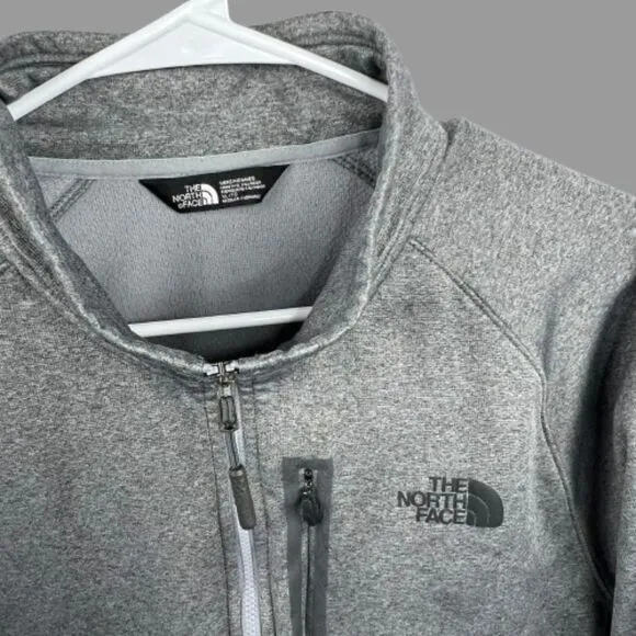 The North Face Men's Gray Full Zip Jacket Size XL