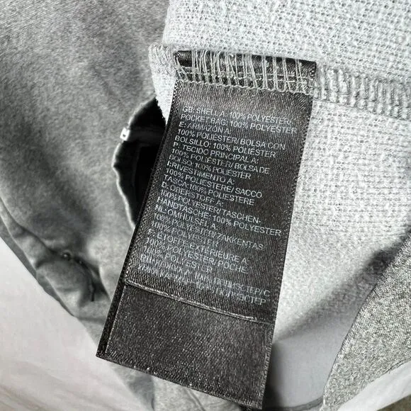 The North Face Men's Gray Full Zip Jacket Size XL