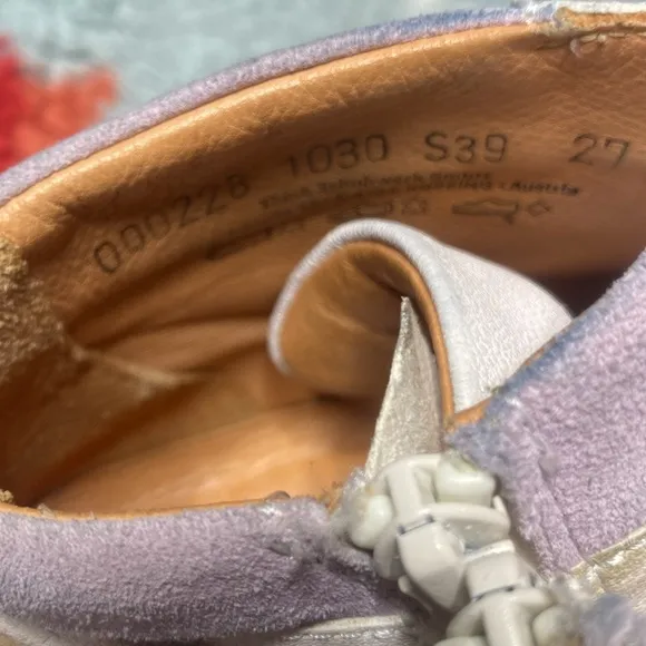 Think! Turna lace up leather sneakers