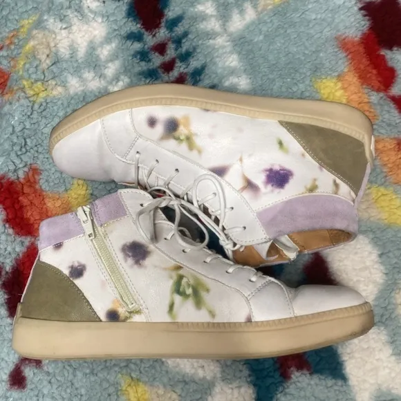 Think! Turna lace up leather sneakers