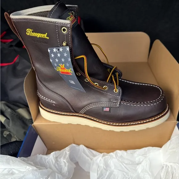 Thorogood 8&quot; Briar Pitstop Boots