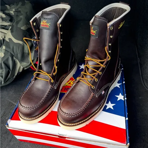Thorogood 8&quot; Briar Pitstop Boots