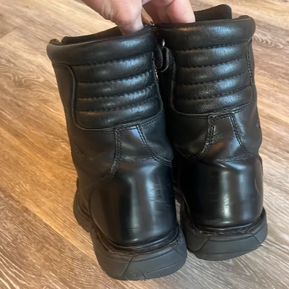 Thorogood GEN-Flex2 8” Black Tactical Boots Leather  Slip-Resistant size 9.5