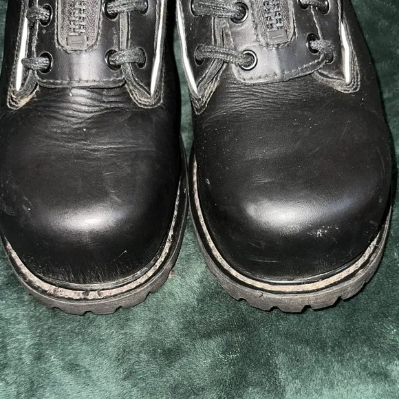 Thorogood Hellfire Wildland Firefightint Boots Size 11 X Wide Steel Toe Zip Up