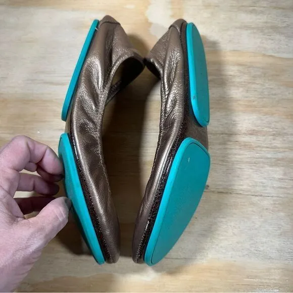 Tieks Bronze Ballet Flat Shoes Women’s Size 7