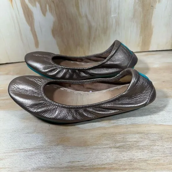 Tieks Bronze Ballet Flat Shoes Women’s Size 7