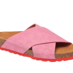 Tim &amp; Simonsen Danish Design - Annet Sandal Women’s Size 9 Pink suede sandal