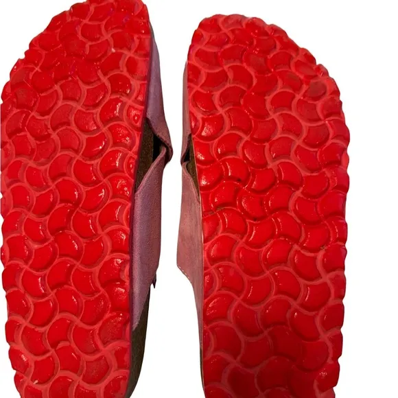 Tim &amp; Simonsen Danish Design - Annet Sandal Women’s Size 9 Pink suede sandal