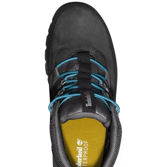 Timberland Euro Hiker Black Waterproof Hiking Ankle Boots Bootie Shoes 7 NEW