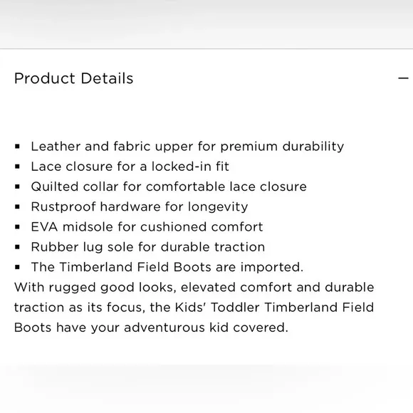 Timberland Field Boots