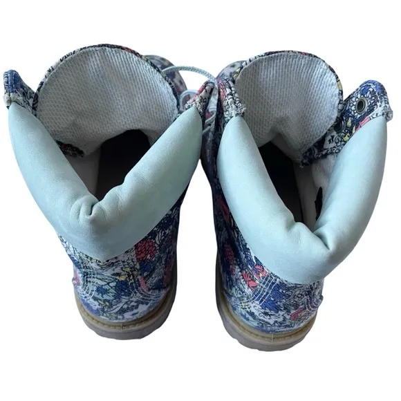 Timberland Icon Fabric 6&quot; Boot in Eco Floral Size 8
