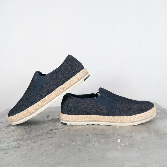 Timberland Loafer Flat Eivissa Sea Slip-on Shoes Espadrille Denim 7