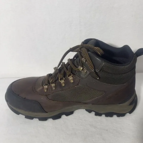 Timberland Pro Rebotl Brown Leather Alloy Toe Waterproof Boots Men's 14M A29AA