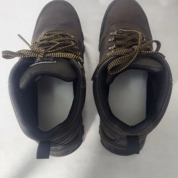 Timberland Pro Rebotl Brown Leather Alloy Toe Waterproof Boots Men's 14M A29AA