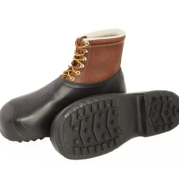 Tingley Winter-Tuff Studded Rubber Overshoes Hi-Top Ice Traction Boots