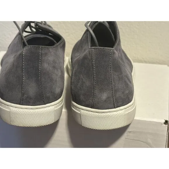 To Boot New York Mens Size 9.5 Shoes Gray Suede Casual Low Top Sneakers