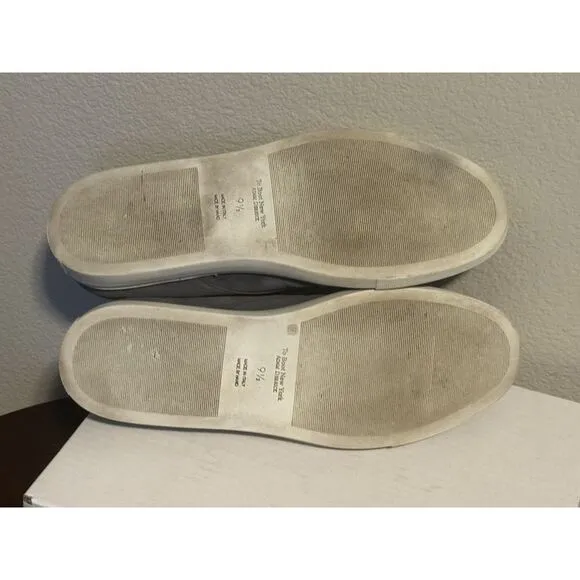 To Boot New York Mens Size 9.5 Shoes Gray Suede Casual Low Top Sneakers