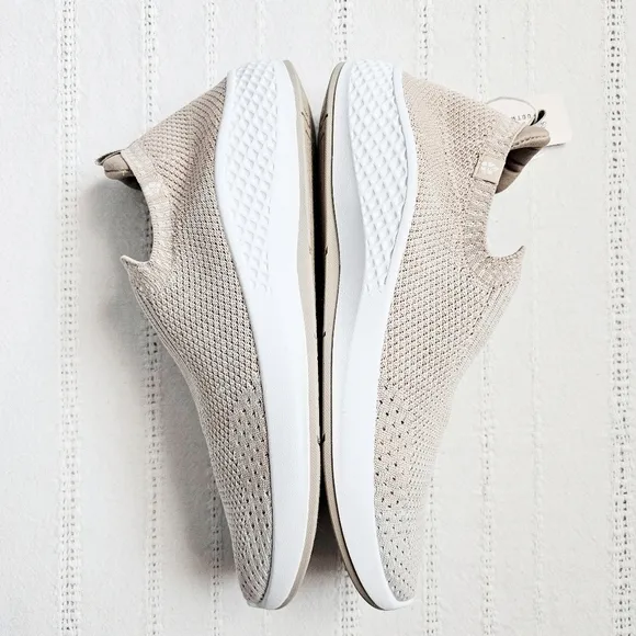 Tommy Bahama Memory Foam Knit Athletic Shoes Neutral Athleisure Stretch Women 10