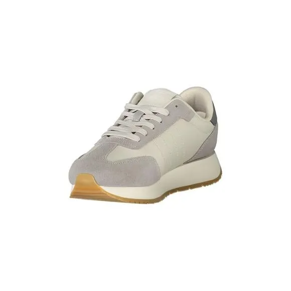 Tommy Hilfiger Sleek Sporty-Chic Sneakers with Removable Insole Men Gray