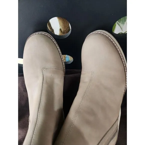 Toms Womens Raven Nubuck Water Resistant Ankle Boots Size 9 US