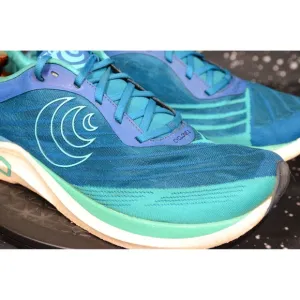 Topo Athletic Cyclone 2 Men's Sneakers Sz 12 Blue Aqua Lace Up Running Shoes