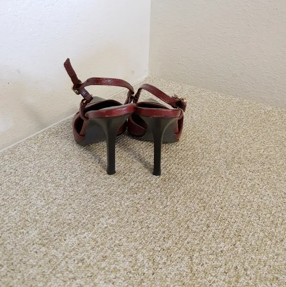 Tory Burch Black And Red Shoes