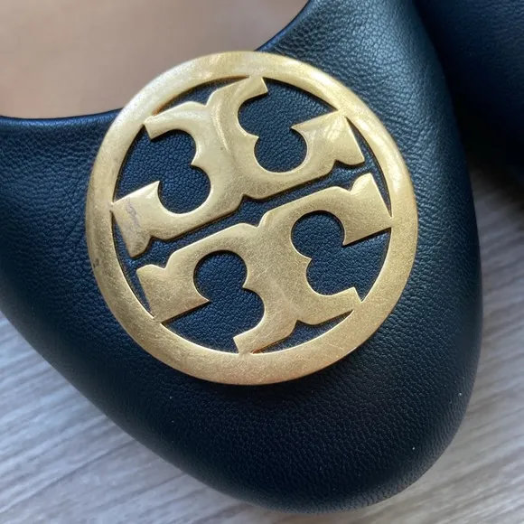 Tory Burch Chelsea ballet flat tumbled leather 8,5