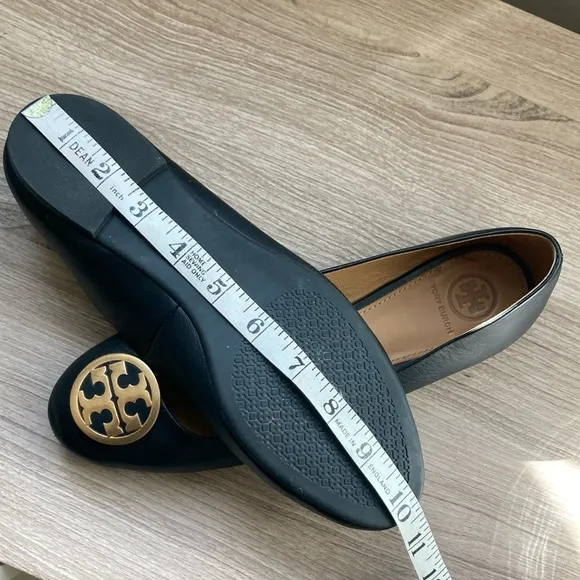 Tory Burch Chelsea ballet flat tumbled leather 8,5
