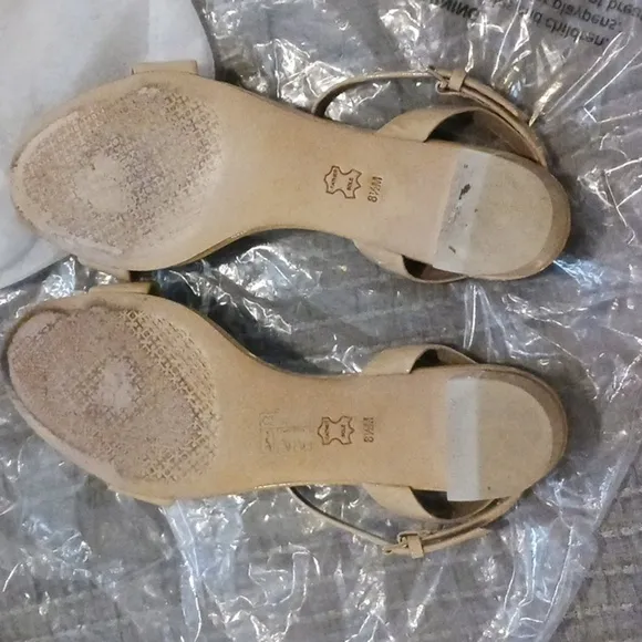 Tory Burch disco sandals.