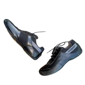 Tsubo Shoes Mens Size 13 Black Leather Lace Up Walking Casual