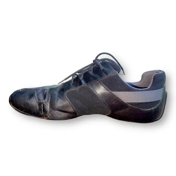 Tsubo Shoes Mens Size 13 Black Leather Lace Up Walking Casual