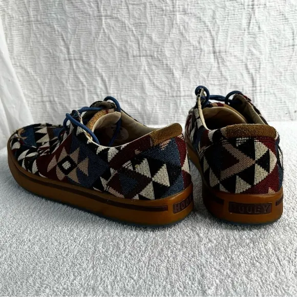 Twisted X Hooey Loper Loafer Shoes Mens 9 Aztec casual cowboy western comfy shoe