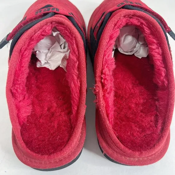 UGG Australia Men's Dune Slip On DTLR in Red Shearling Slipper Size 9